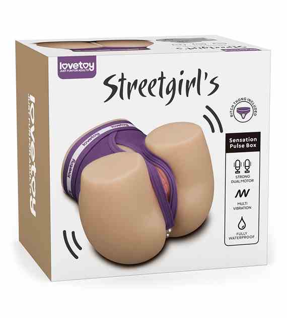 REALISTYCZNE TUŁOWIE MASTURBATOR STREETGIRL'S DUAL MOTOR SENSATION PULSE