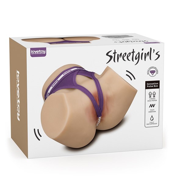 REALISTYCZNE TUŁOWIE MASTURBATOR STREETGIRL'S DUAL MOTOR SENSATION PULSE