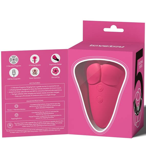 MASAŻER FLICKER RECHARGEABLE VIBRATOR