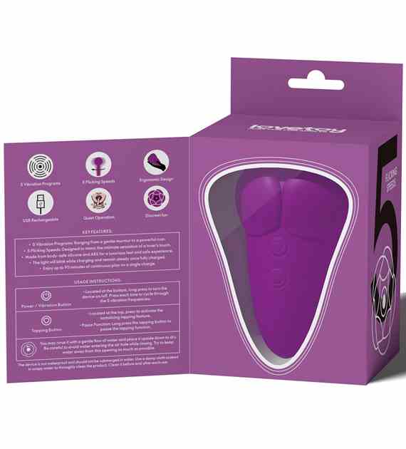 MASAŻER FLICKER RECHARGEABLE VIBRATOR