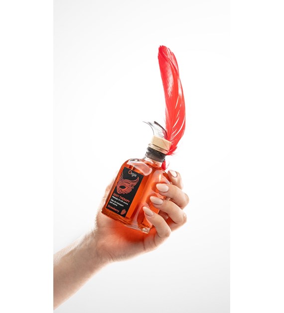 ZESTAW DO MASAŻU LIPS MASSAGE KIT STRAWBERRY 100 ML