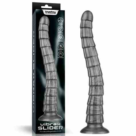 DILDO Z WIBRACJĄ 14.5  KING SIZED VIBRATING VIBRAX SLIDER