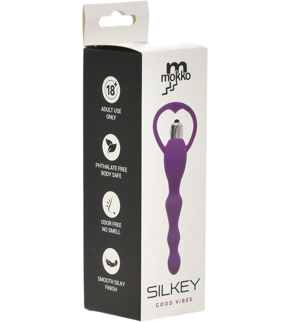 ANAL BALLS PURPLE 17 CM MOKKO TOYS
