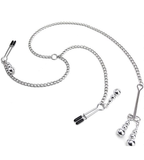 ZACISKI NIPPLES AND CLITORIS CLAMPS ALL SENSATIONS MOKKO TOYS