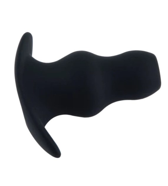 ANAL DILATOR PLUG SILICONE BLACK 9.5 CM PASSION LABS