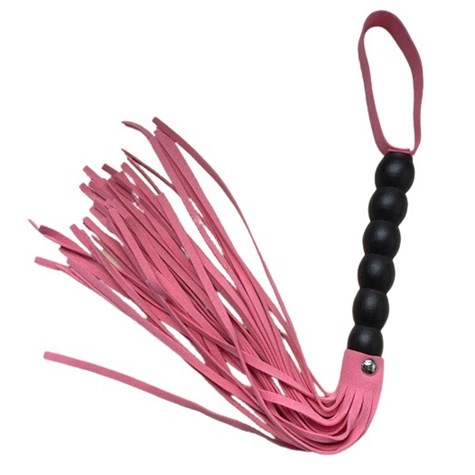 SOFT PLAY WHIP PINK/BLACK 40 CM