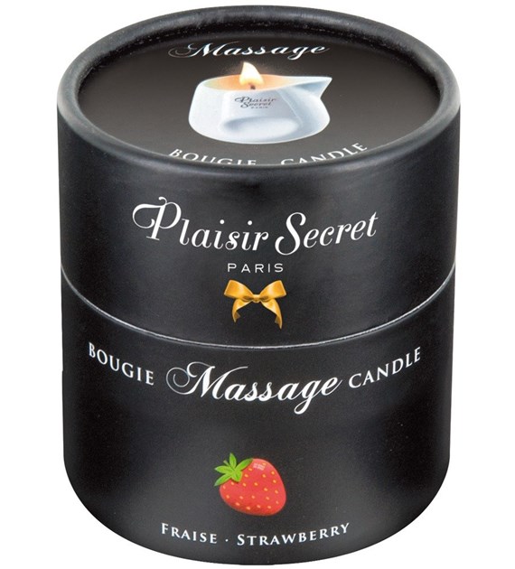 MASSAGE CANDLE STRAWBERRY 80ML