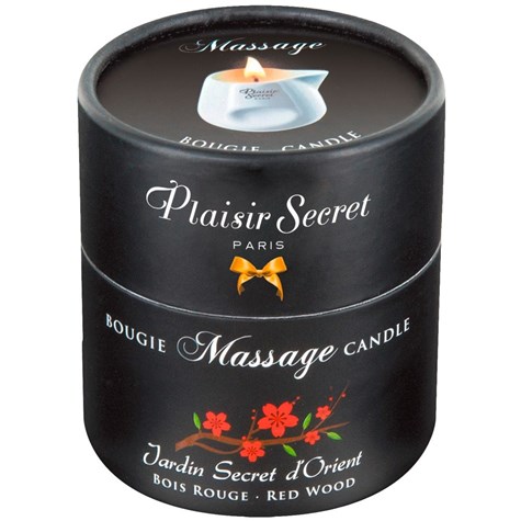 MASSAGE CANDLE RED WOOD 80 ML