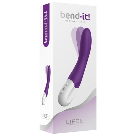 VIBRATOR LIEBE BEND IT RECHARGEABLE PURPLE