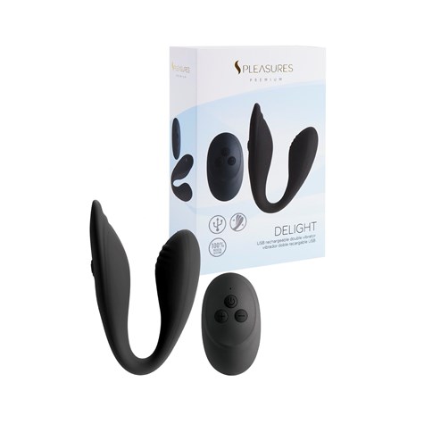 VIBRATOR DELIGHT - BLACK