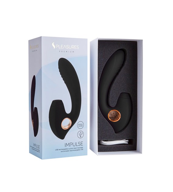 WIBRATOR IMPULSE  -  BLACK / GOLD
