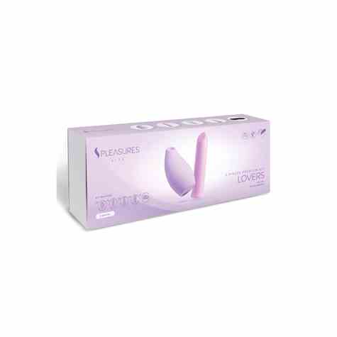 ZESTAW ZABAWEK LOVERS KIT - PURPLE & PURPLE