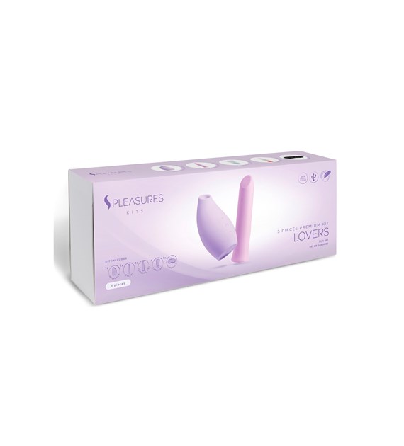ZESTAW ZABAWEK LOVERS KIT - PURPLE & PURPLE
