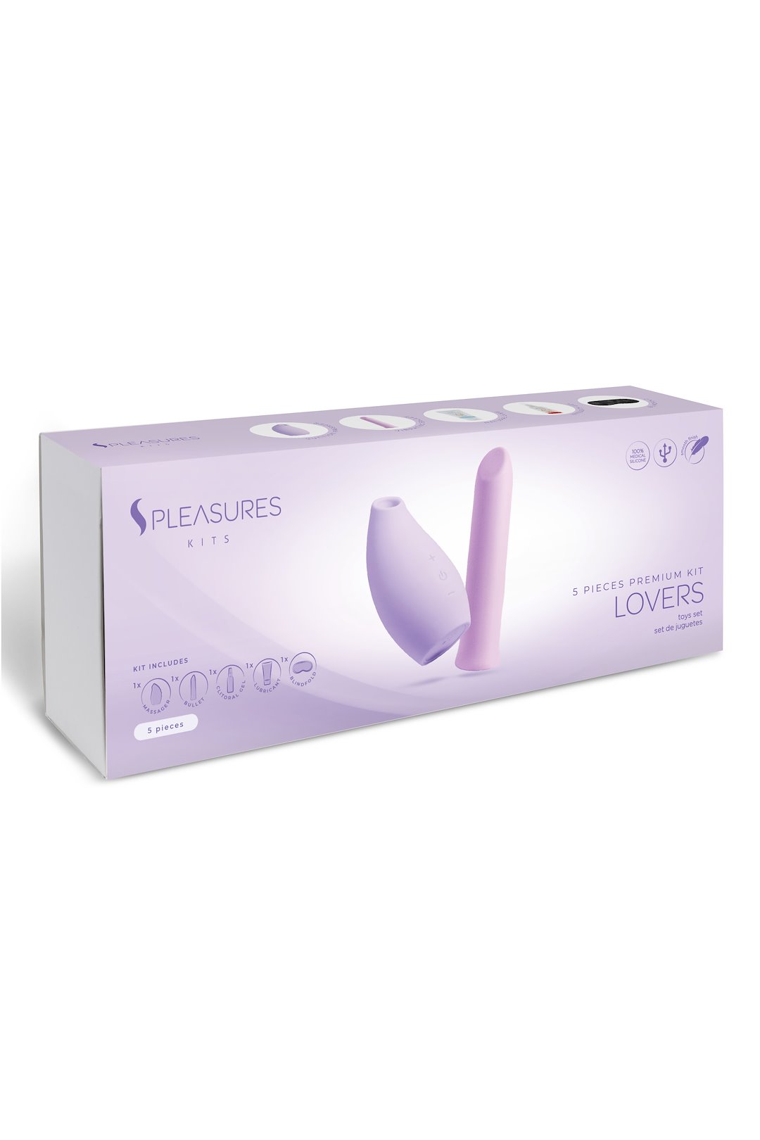 TOY SET LOVERS KIT - PURPLE & PURPLE