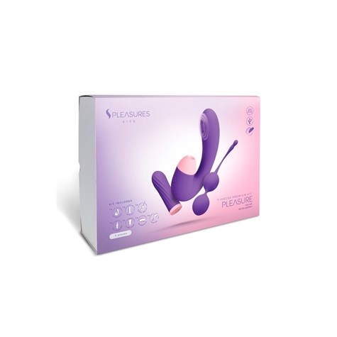 TOY SET PLEASURE KIT - PURPLE