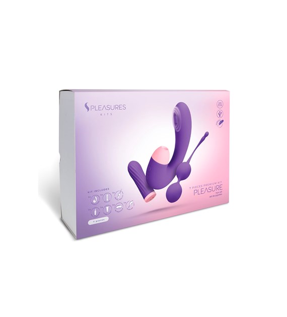 ZESTAW ZABAWEK PLEASURE KIT - PURPLE