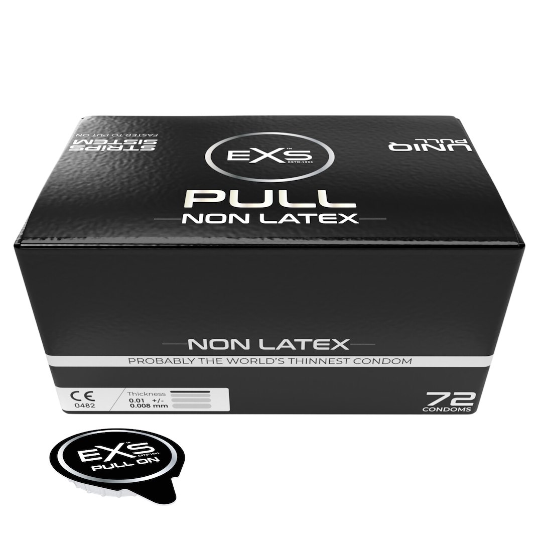 CONDOMS 72 PCS EXS PULL NON-LATEX
