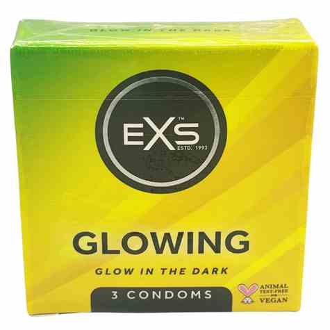 PREZERWATYWY 3 SZT. EXS GLOW