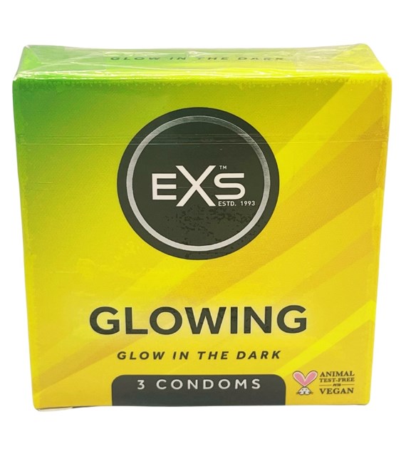 PREZERWATYWY 3 SZT. EXS GLOW