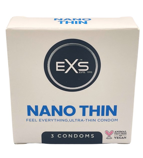 PREZERWATYWY 3 SZT. EXS NANO THIN