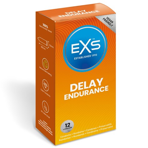 CONDOMS 12 PCS EXS DELAY