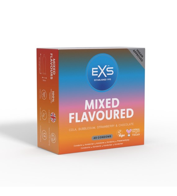 PREZERWATYWY 48 SZT. EXS MIX FLAVOURED