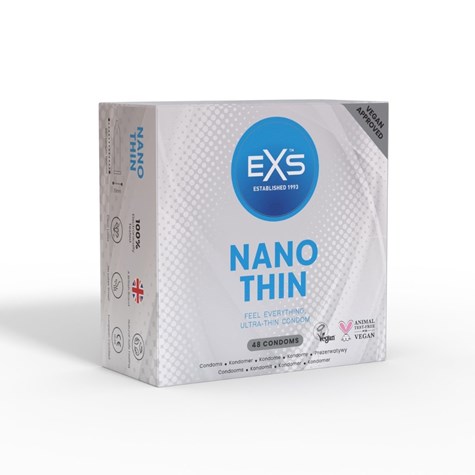 CONDOMS 48 PCS EXS NANO THIN