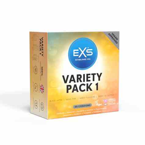 PREZERWATYWY 48 SZT. EXS VARIETY PACK 1