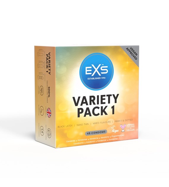 PREZERWATYWY 48 SZT. EXS VARIETY PACK 1