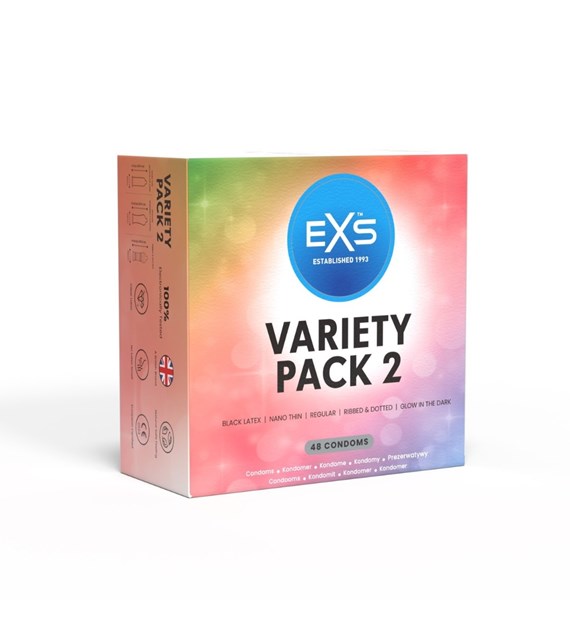 PREZERWATYWY 48 SZT. EXS VARIETY PACK 2