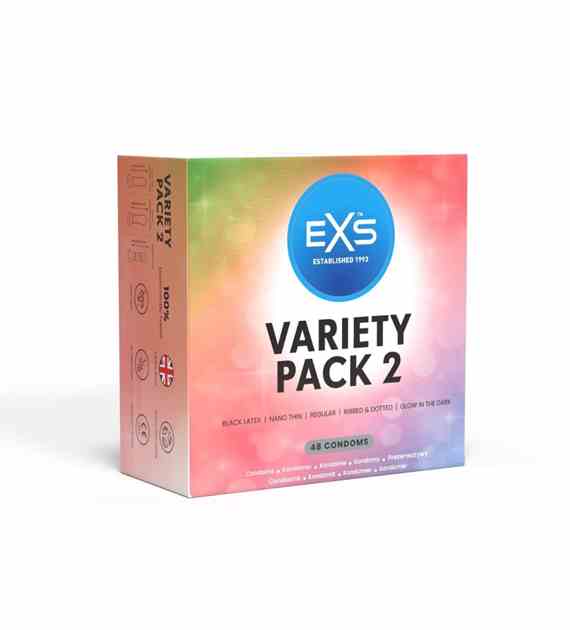 PREZERWATYWY 48 SZT. EXS VARIETY PACK 2