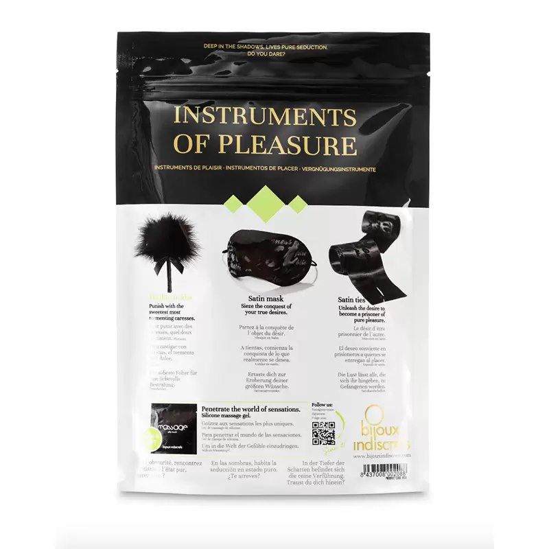 ZESTAW BDSM BIJOUX INSTRUMENTS OF PLEASURE - PURPLE - 21