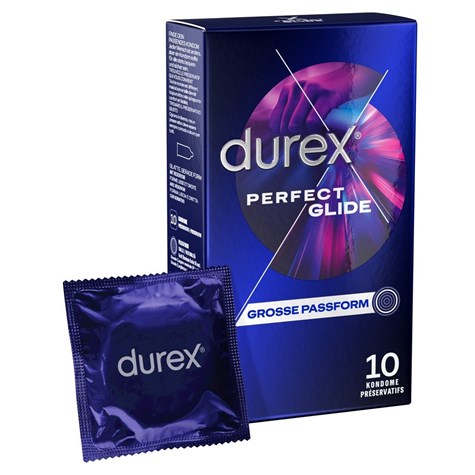 CONDOMS DUREX PERFECT GLIDE PACK OF 10