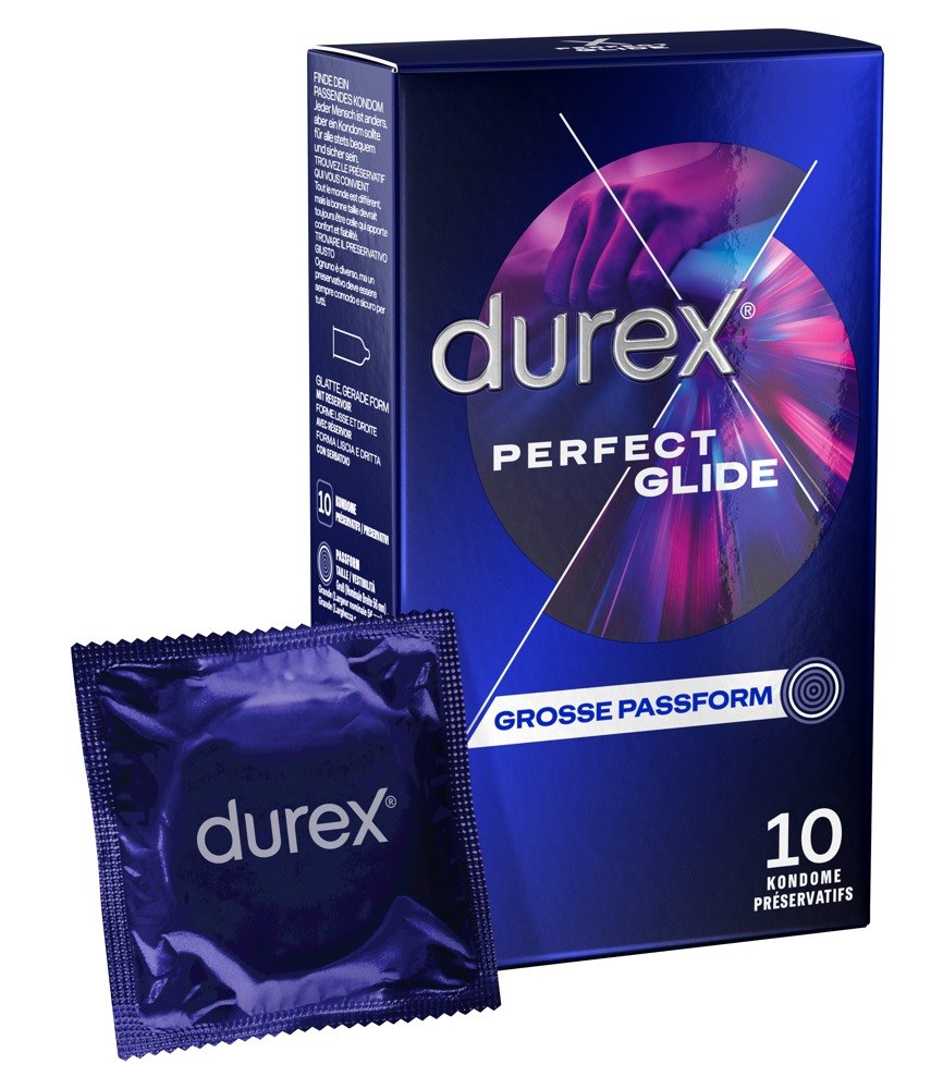 CONDOMS DUREX PERFECT GLIDE PACK OF 10