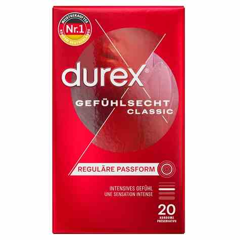 PREZERWATYWY DUREX GEFÜHLSECHT CLASSIC