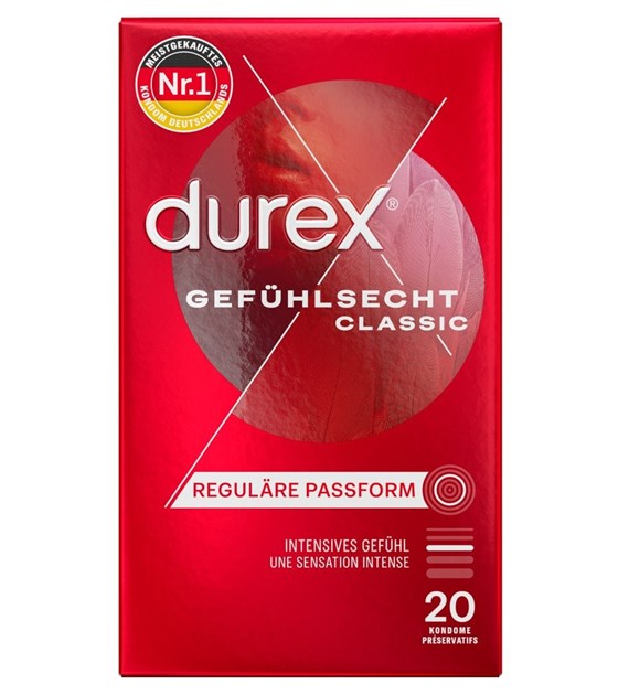 PREZERWATYWY DUREX GEFÜHLSECHT CLASSIC