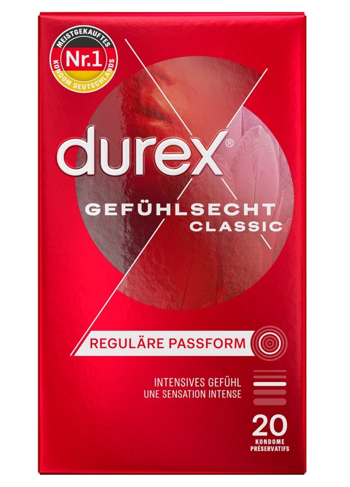 CONDOMS DUREX GEFÜHLSECHT CLASSIC