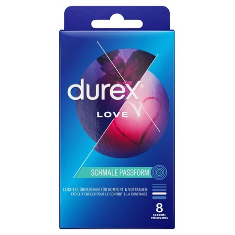 CONDOMS DUREX LOVE PACK OF 8
