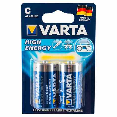 2 VARTA C BATTERIES