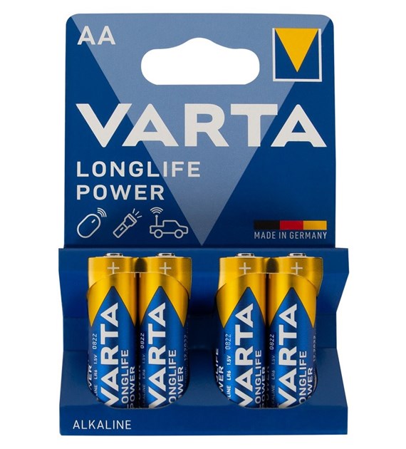 4 VARTA AA BATTERIES