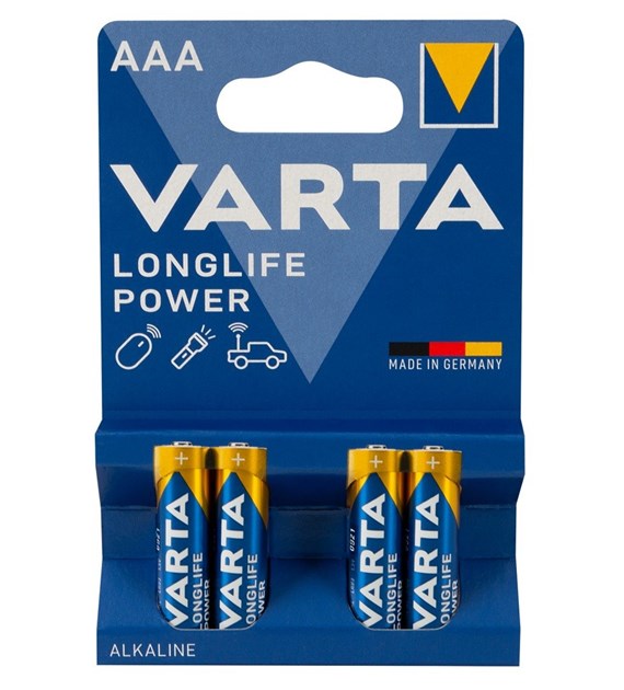 4 VARTA AAA BATTERIES