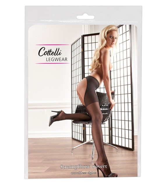 RAJSTOPY CROTCHLESS TIGHTS S/M