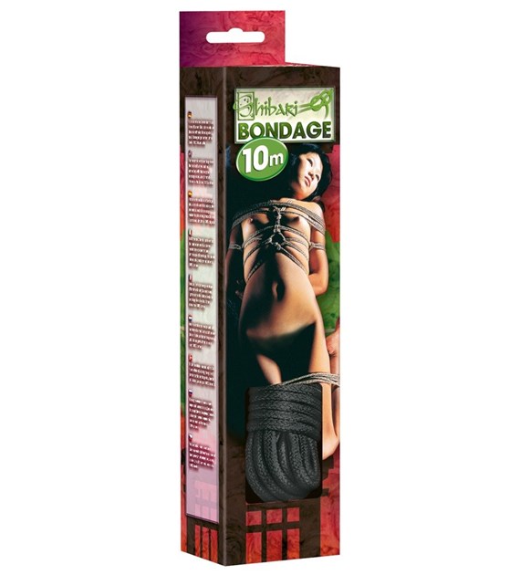 LINA BONDAGE ROPE 10 M BLACK