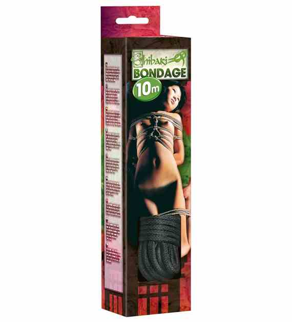 LINA BONDAGE ROPE 10 M BLACK