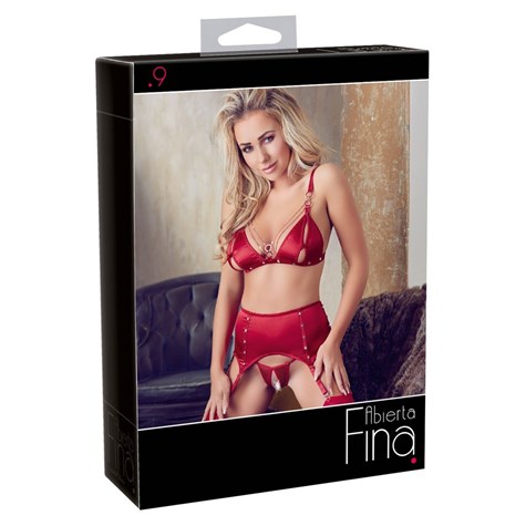 BRA AND SUSPENDER SET ABIERTA FINA