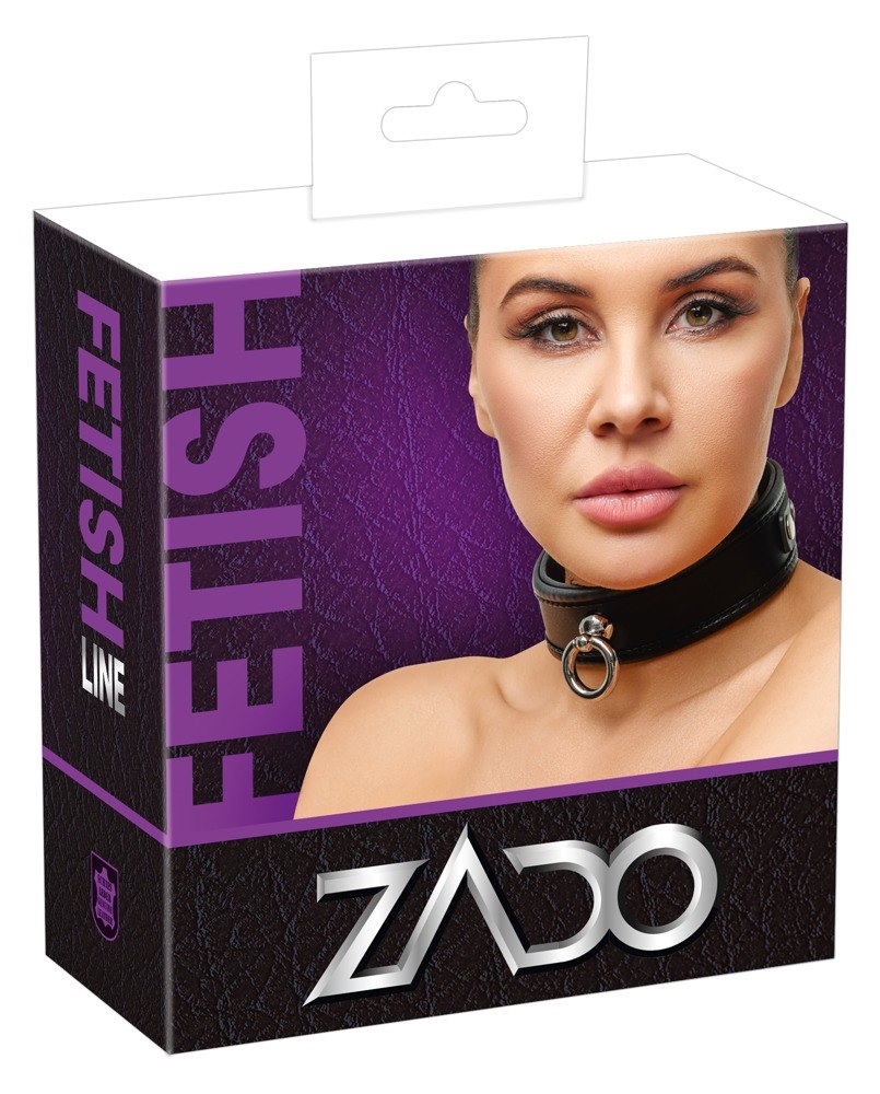 OBROŻA BONDAGE COLLAR BLACK S-L
