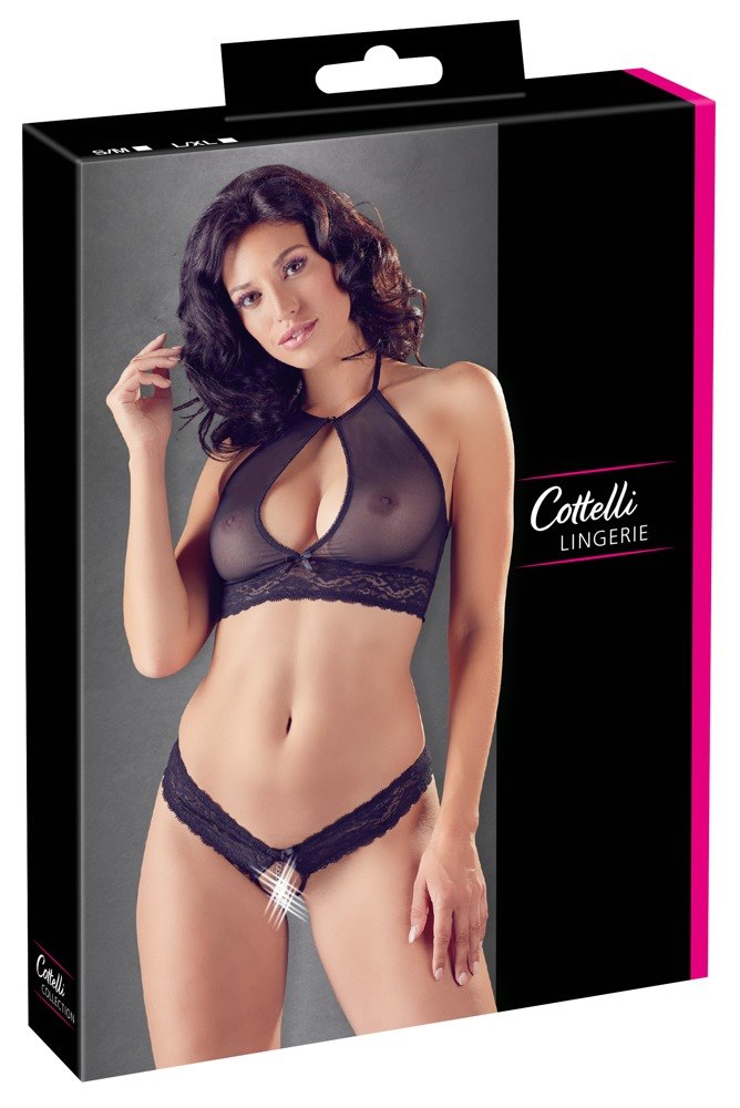 BRALETTE AND STRING  COTTELLI LINGERIE S/M