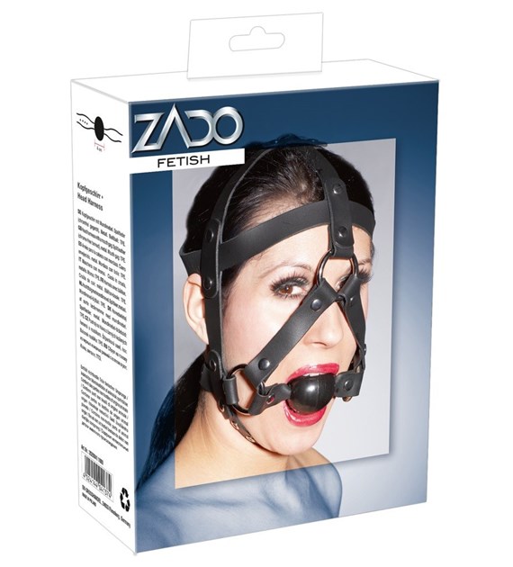 KNEBEL LEATHER HEAD HARNESS & GAG