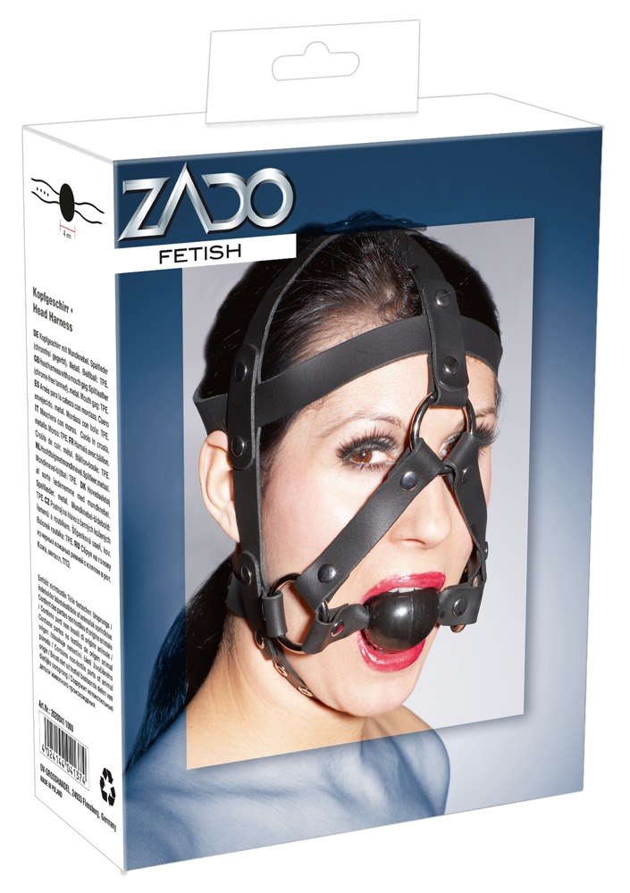 LEATHER HEAD HARNESS & GAG