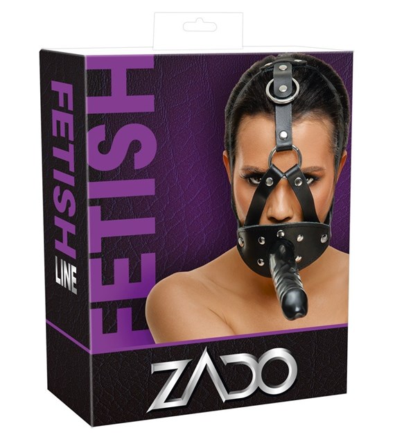 KNEBEL HEAD HARNESS WITH DILDO
